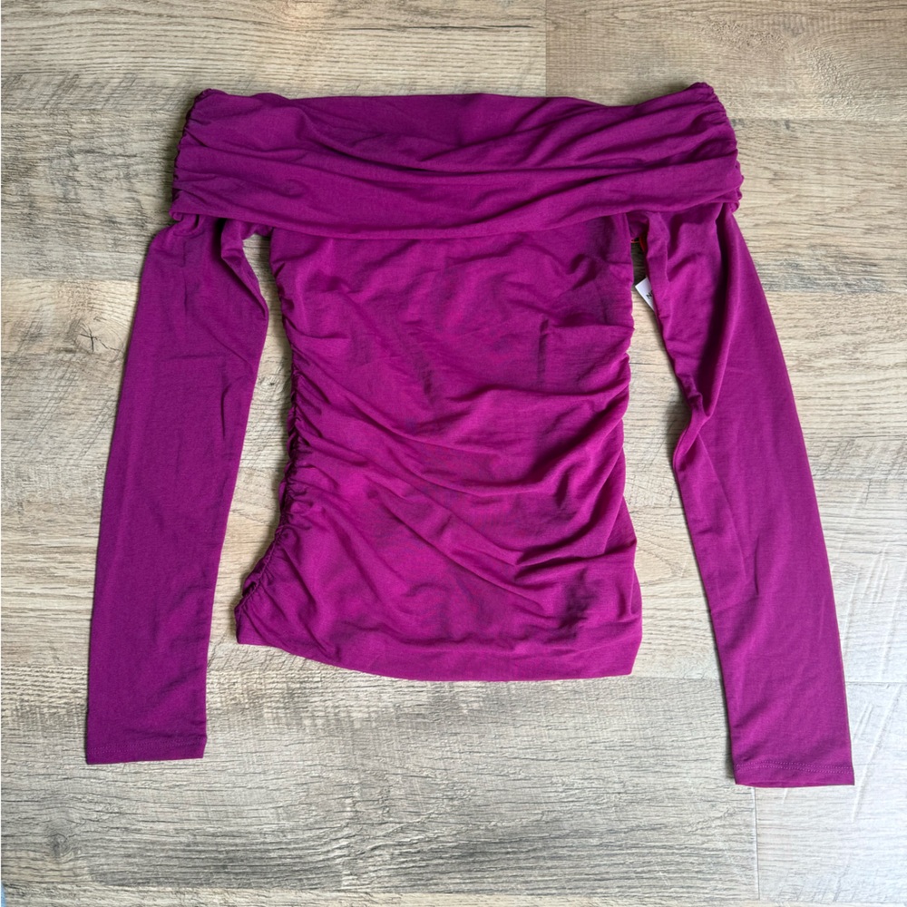 Open Edit Off the shoulder top